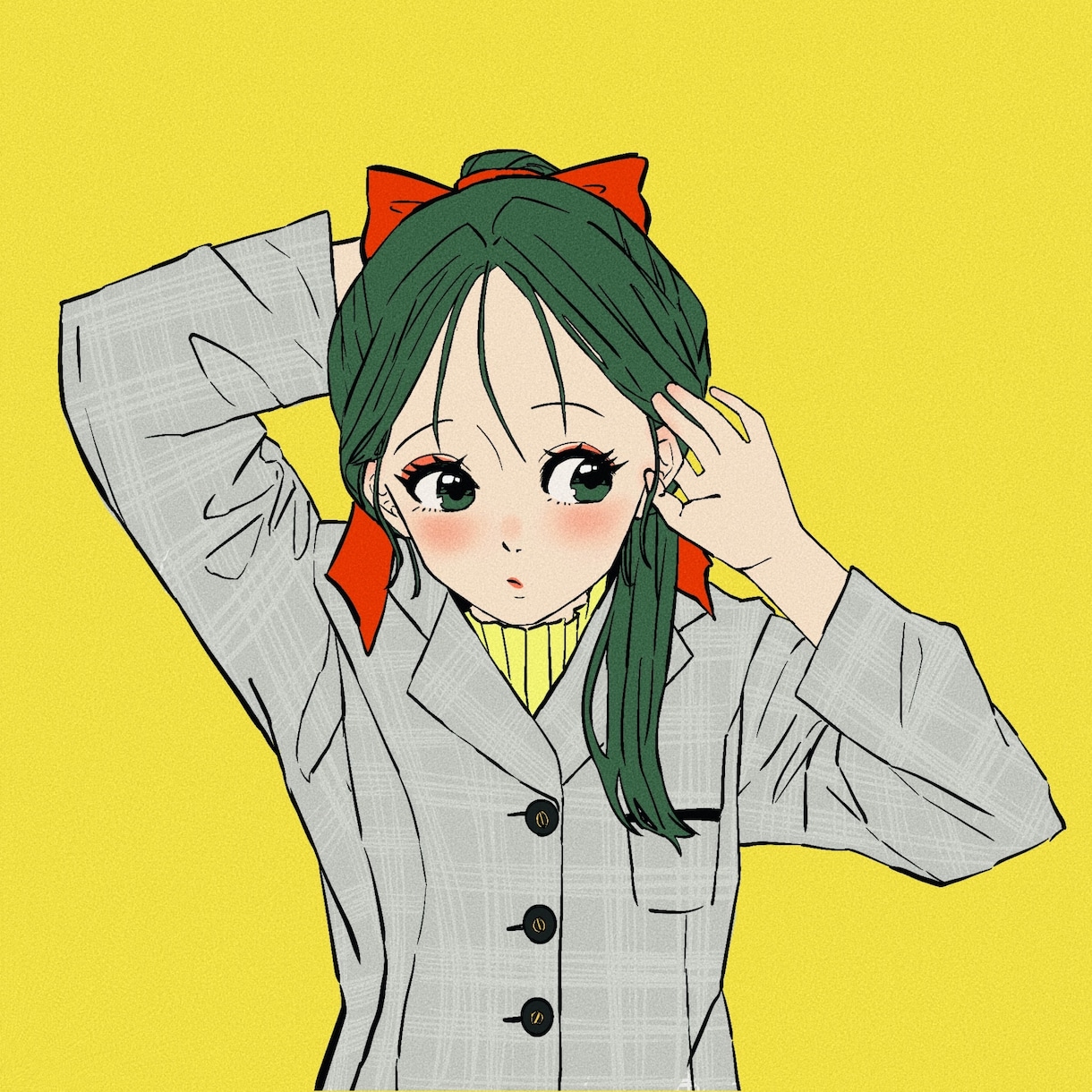 レトロ可愛いイラスト作成します (印象UP！/SNS/おしゃれでシンプルなイラスト) イメージ2