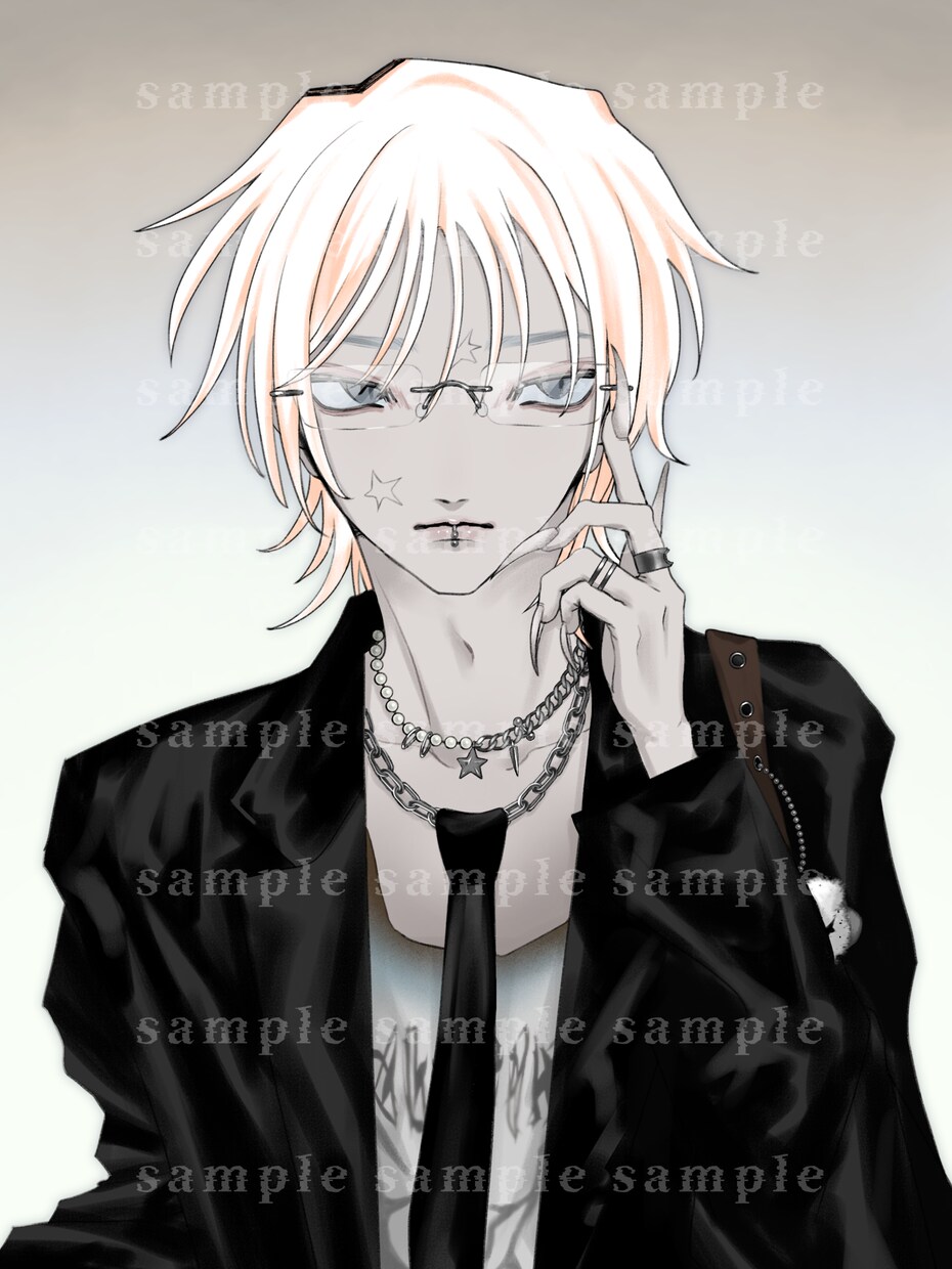 最短3日納品】Y2Kなどお洒落なイラスト描きます ファッション重視のイラストやグッズデザインなどお任せください イメージ2