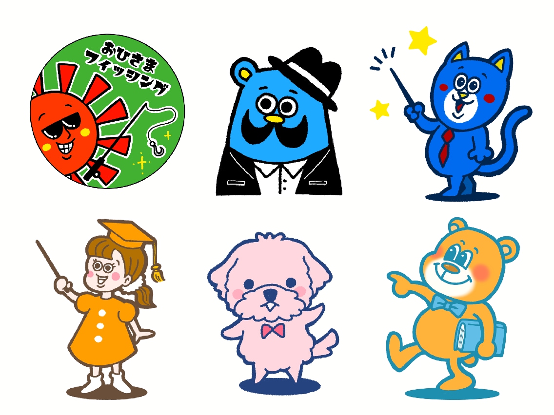 商用可！キュートなキャラクターをデザインします ◎サポート充実の安心パッケージ！企業案件の実績多数あり イメージ8