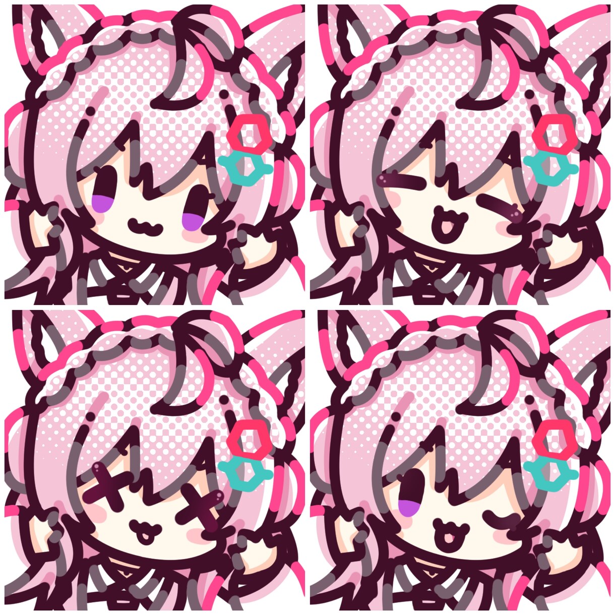 LINEスタンプ・YouTube絵文字描きます 1点からok! 商用利用可能！ライバーさんにおすすめです！ イメージ3