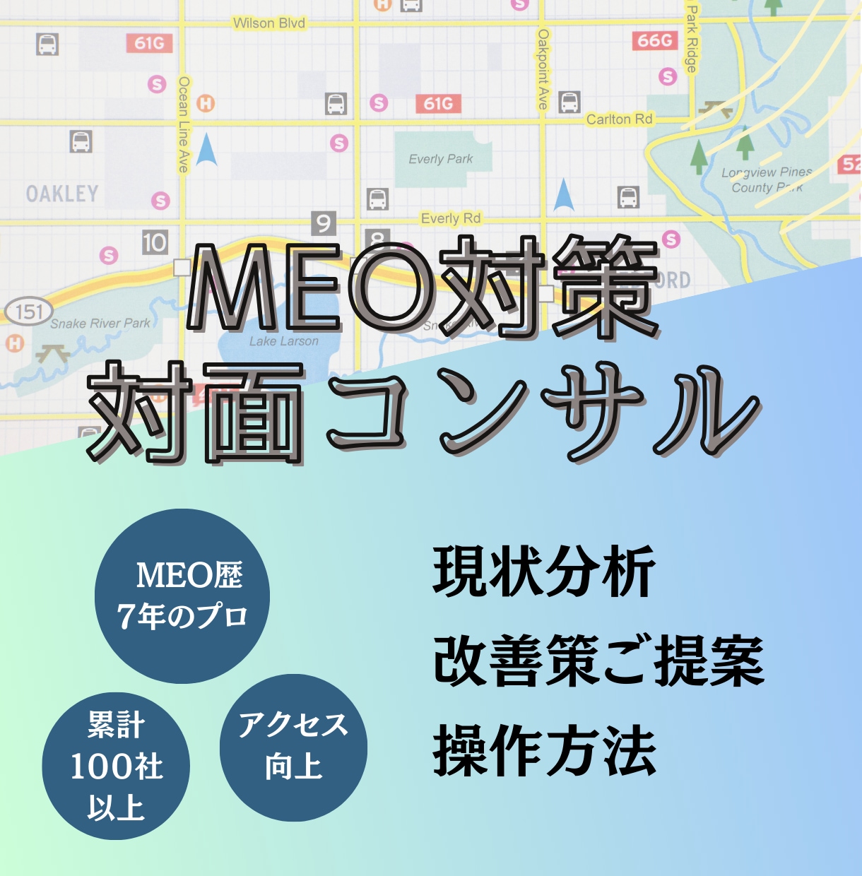 現状分析＆改善策／操作方法含めMEOコンサルします Googleビジネスプロフィール画面を見ながら解説・質疑応答 イメージ1