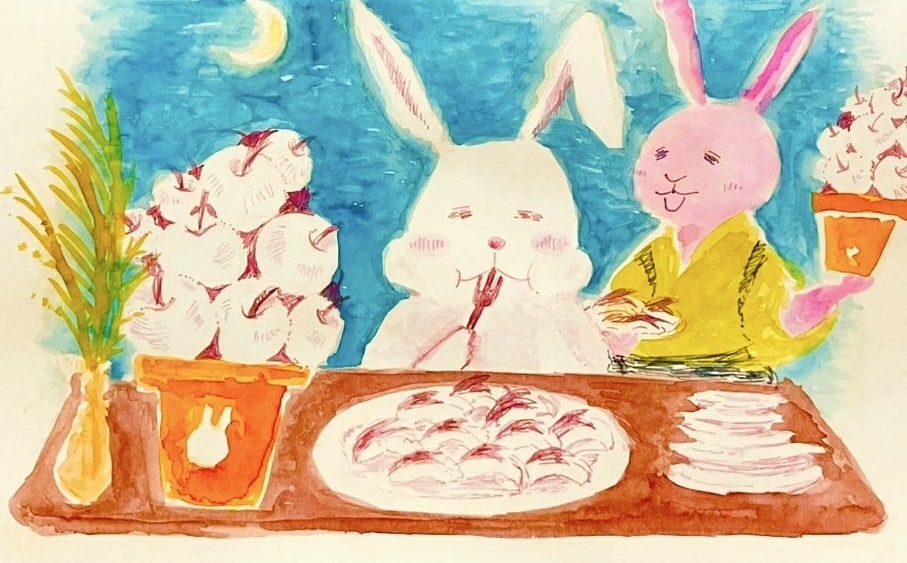 あたたかい水彩タッチのアナログイラストを描きます 手描きのぬくもりを大切に、ほっこりとした動物モチーフ描きます イメージ2