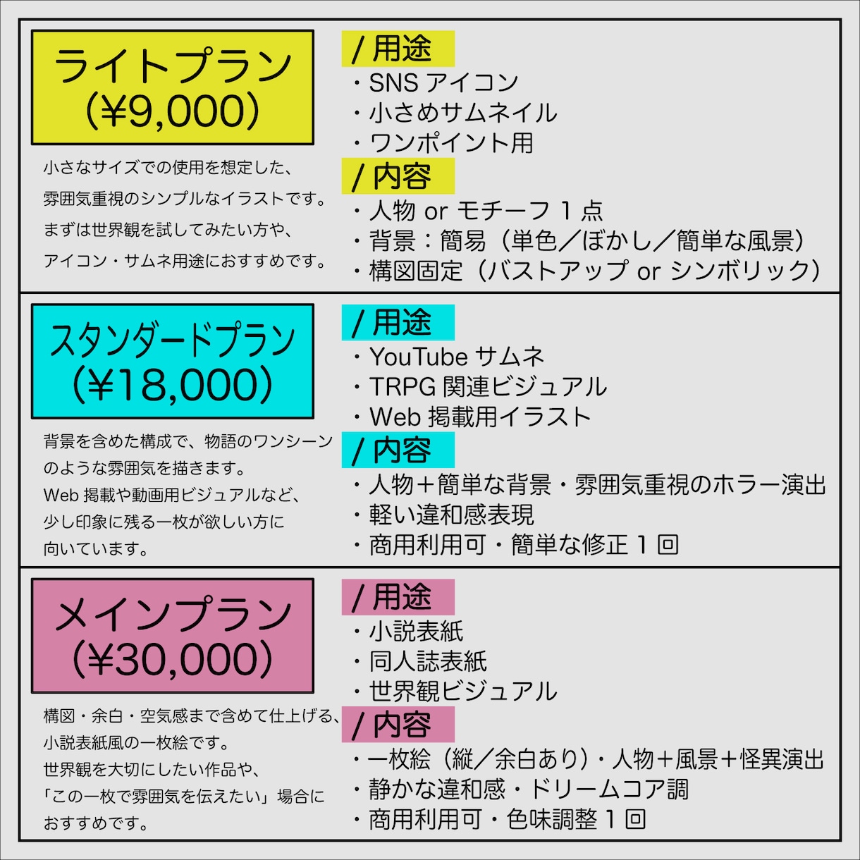 静かな違和感のホラーイラスト描きます 日常の隙間に、説明できない違和感を イメージ6