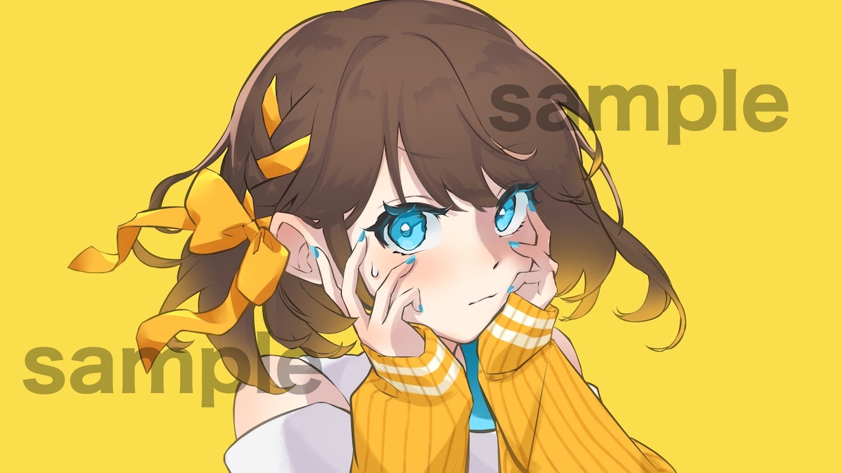 歌ってみたサムネイラストをお描きします サムネイルから自分らしさを出して行きませんか イメージ7