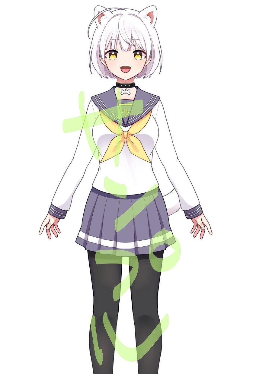 立ち絵お描きします たのしくVTuberやゲーム作成の活動するために！ イメージ7