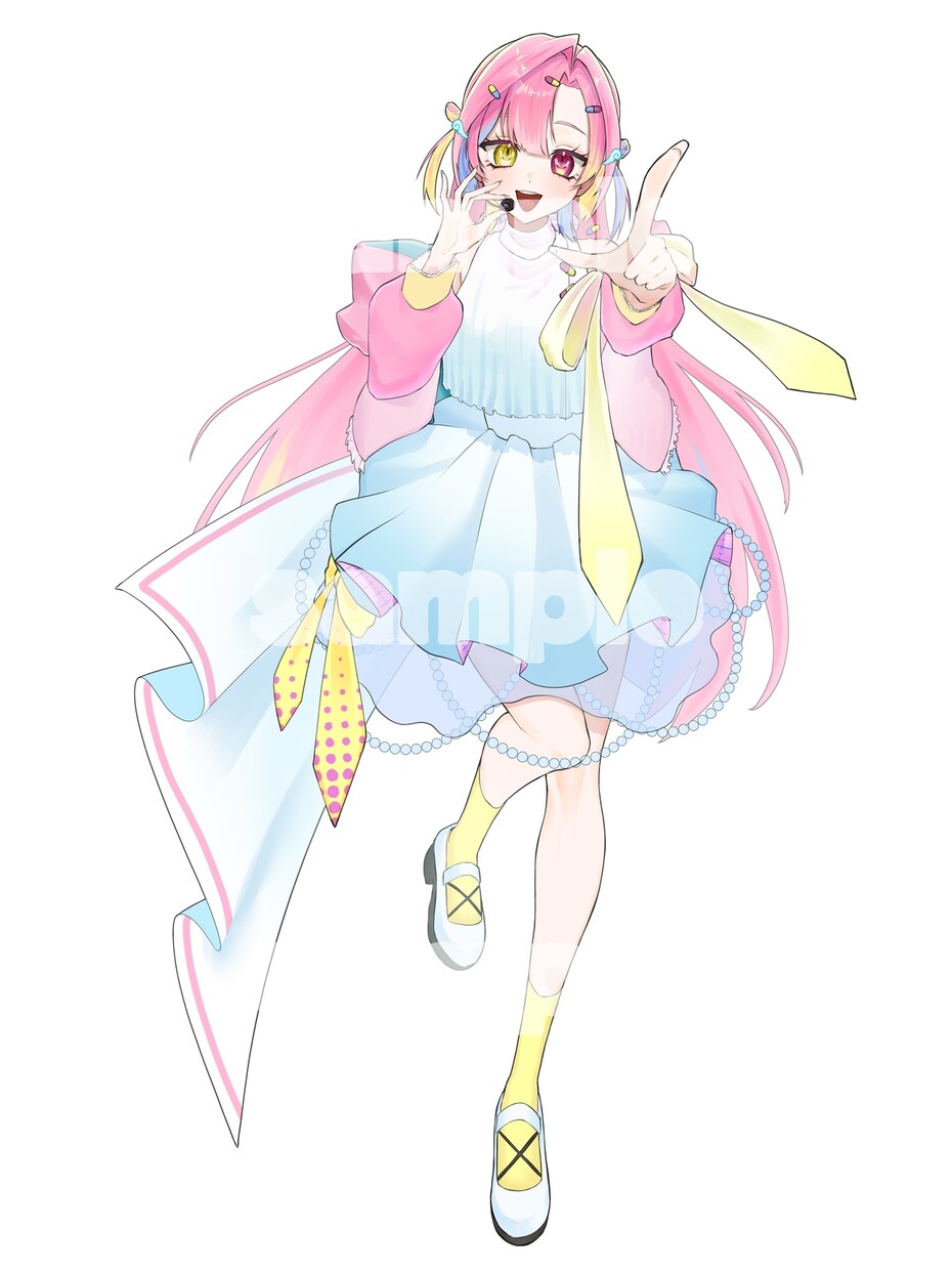 一枚絵/キャラ•衣装デザイン 描きます 可愛いからかっこいい、このイラストが欲しいに出会えます イメージ7