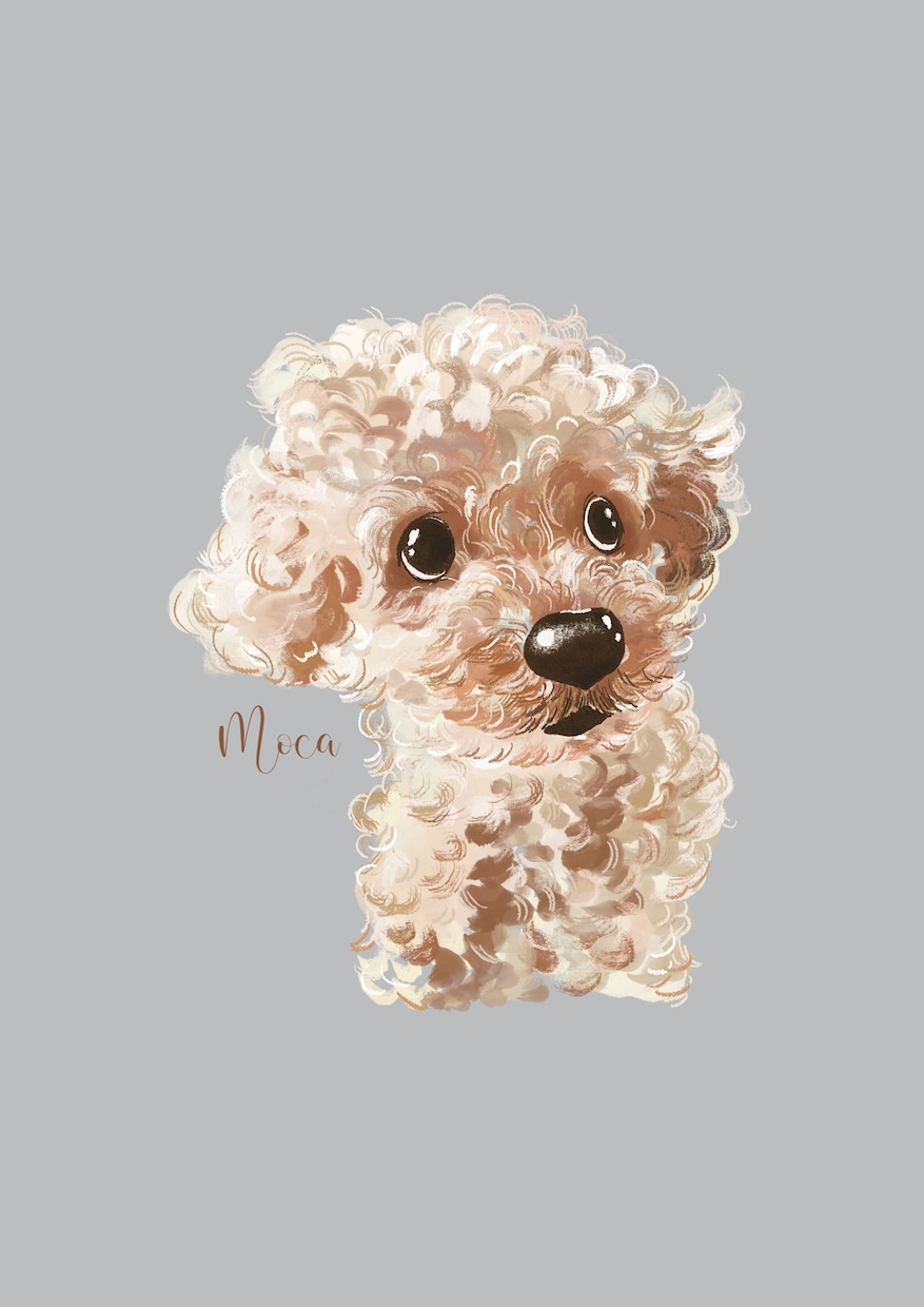ふんわりやさしいタッチで似顔絵をお描きします 愛犬・愛猫のアイコン、プレゼント用にも！商用利用可⭐︎ イメージ2
