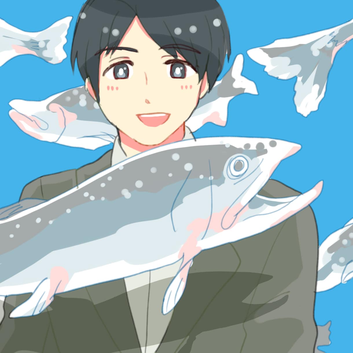 シンプルポップな★SNSアイコンを描きます 希望イラストのご依頼にお答えします。なんでもご相談ください！ イメージ2