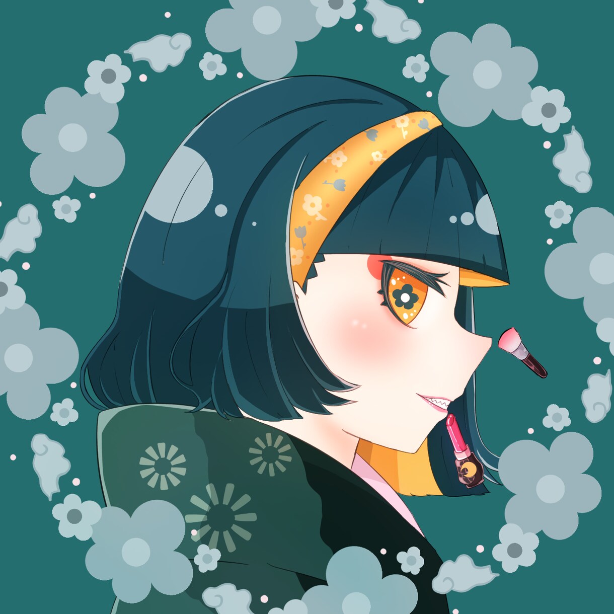 レトロ ゆめかわ いい感じのアイコン安く描きます 背景小物無料のお得イラストです！ イメージ4