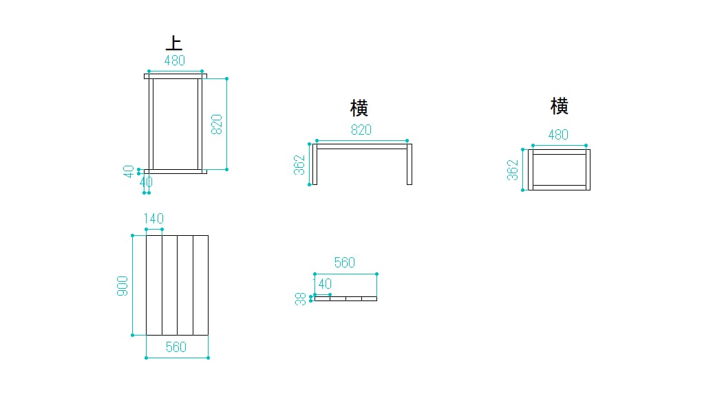 jwcadで簡単な図面作成をします 土地や建物、又は家具等の図面を寸法入りで作成いたします。 イメージ1