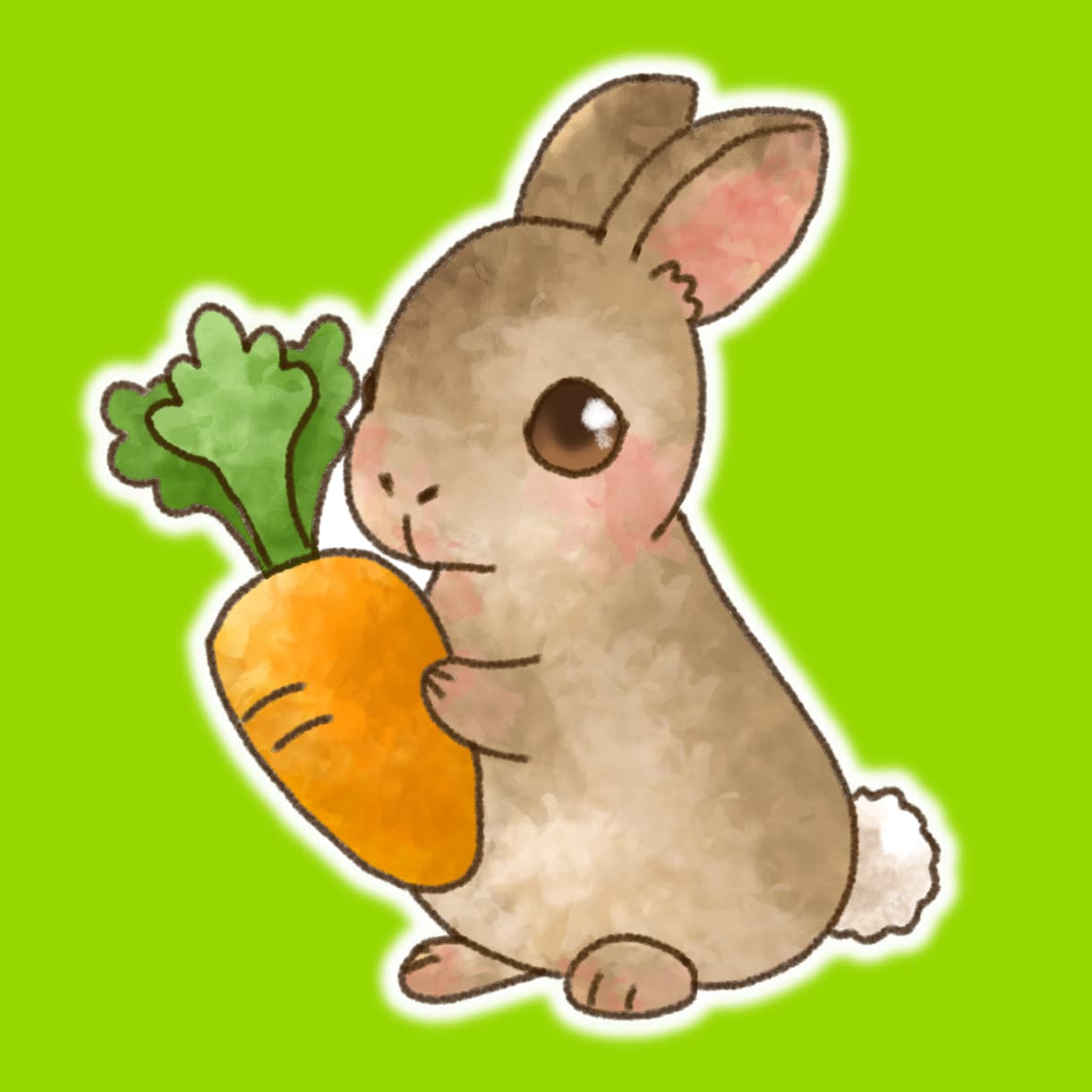 可愛い動物のイラストを作成します SNSアイコン、ヘッダー、ブログ等の挿し絵に イメージ2