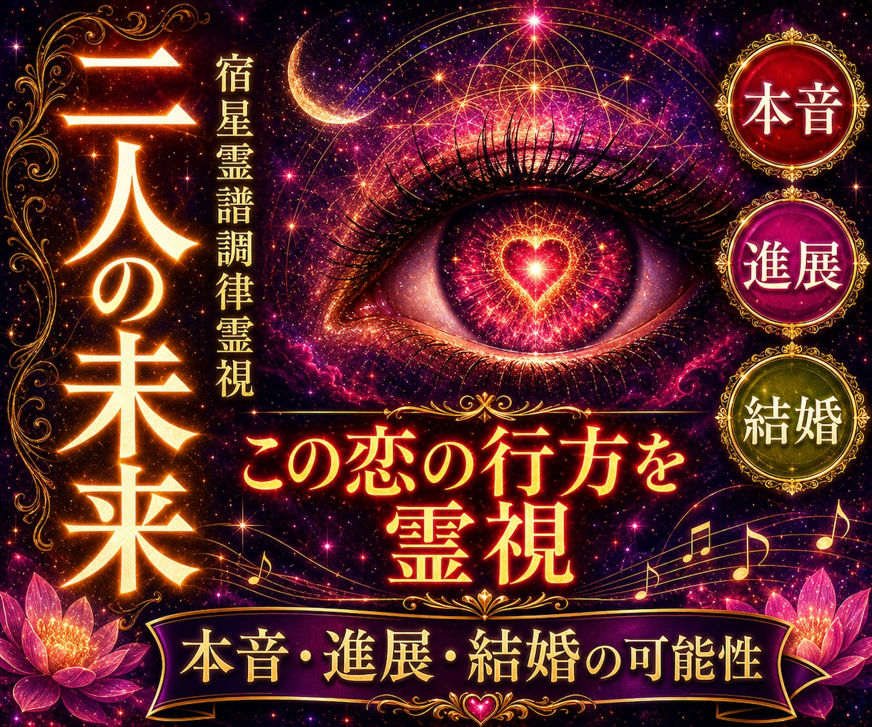 相手の本音と二人の未来・関係が動く時期を霊視します この恋の行方・進展の可能性・今取るべき一歩を読み解きます イメージ1