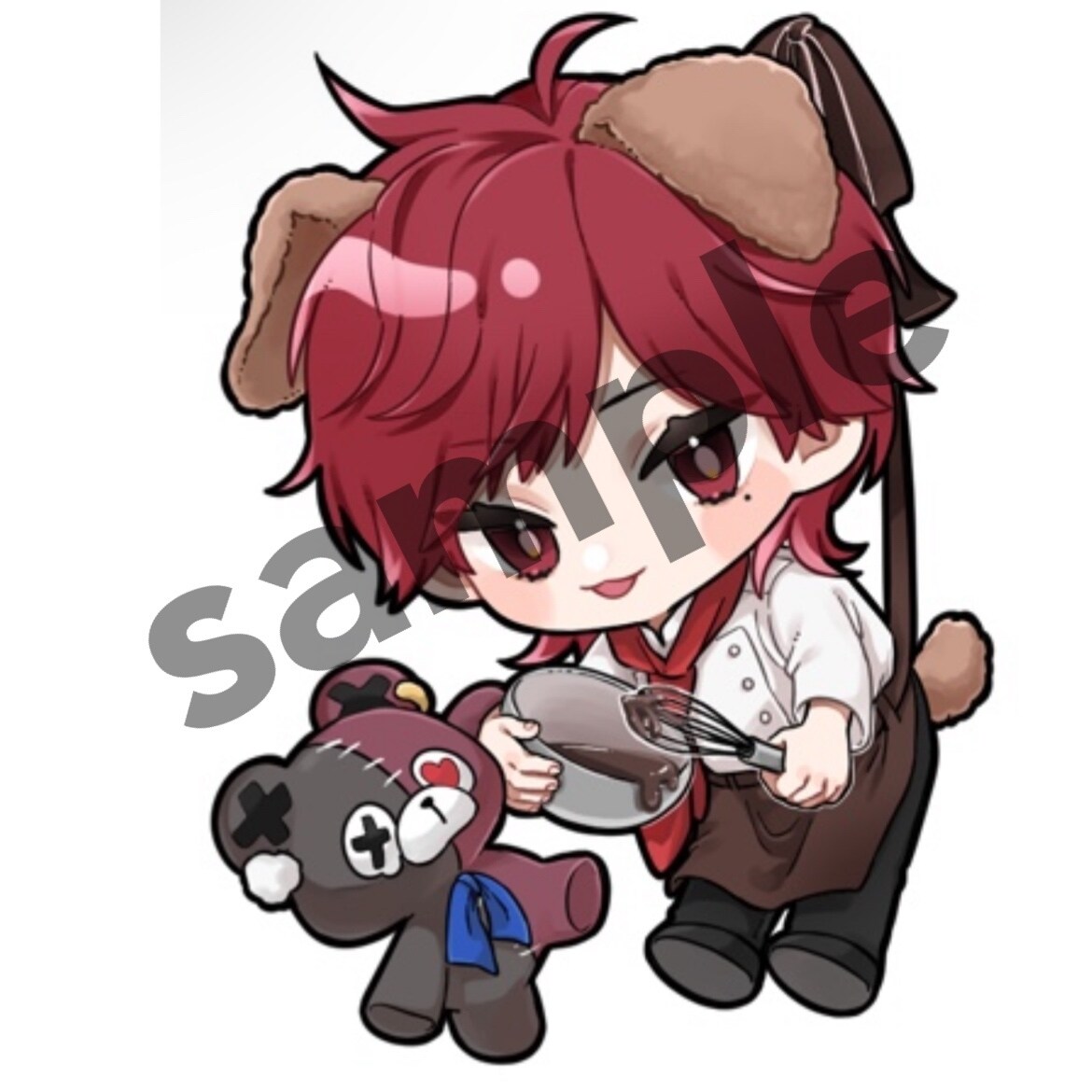 ディフォルメイラスト描きます グッズなどに！！オリジナルキャラをかわいいディフォルメ化に！ イメージ1