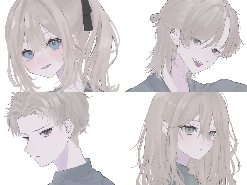 修正無償！目を惹く透明感のあるイラストを描きます アイコン、サムネイル、MV、グッズなど。早期納品や商用も！ イメージ9