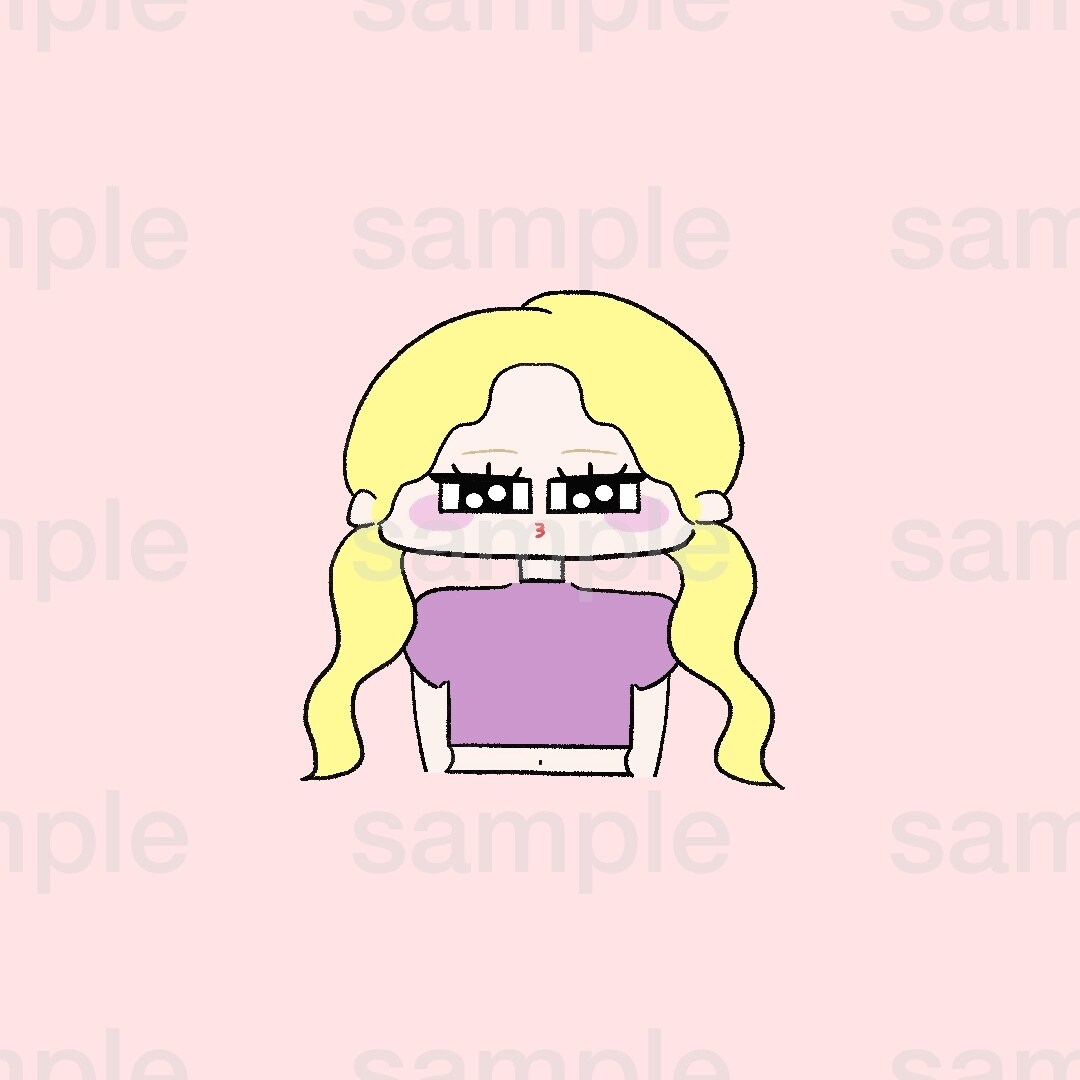 パッと目を引く！個性的で可愛いアイコン描きます ゆるいのに、しっかり可愛い！あなたらしさが光るアイコン！ イメージ2