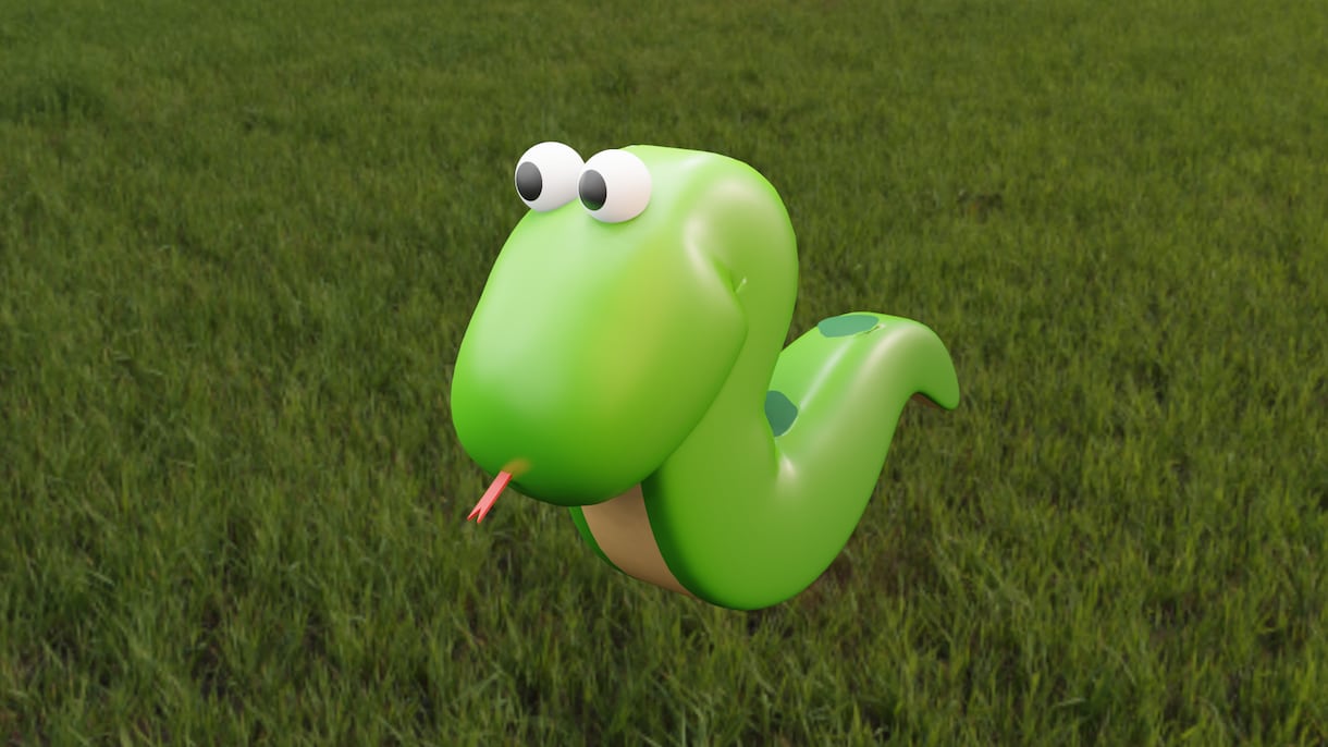 Blenderで3Dモデリングいたします 企業キャラクターなど3Dにいたします！ イメージ5