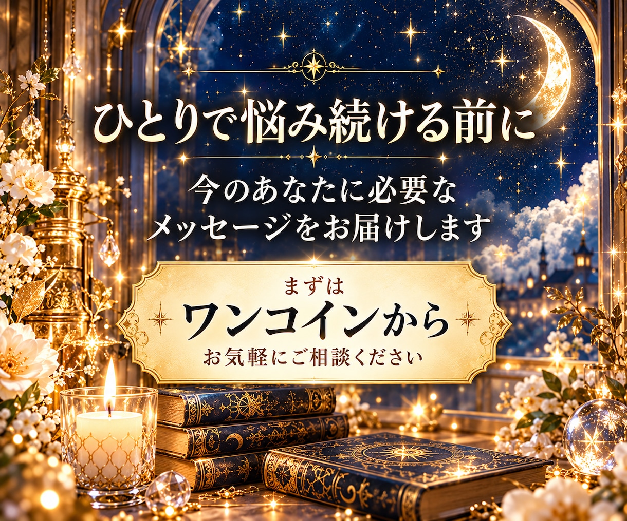 ワンコイン鑑定｜あなたのお悩み1つを丁寧に占います 迷いや不安に寄り添い、今必要なメッセージをお届けします イメージ10