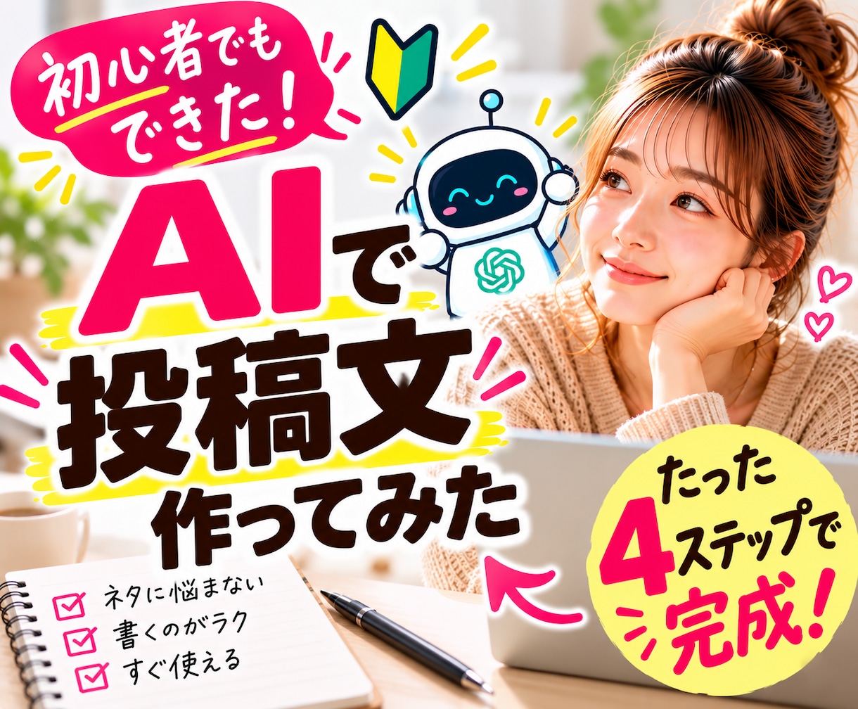 あなた専用のSNS投稿AIを作ります 毎日の「何を投稿しよう？」をラクにします イメージ1