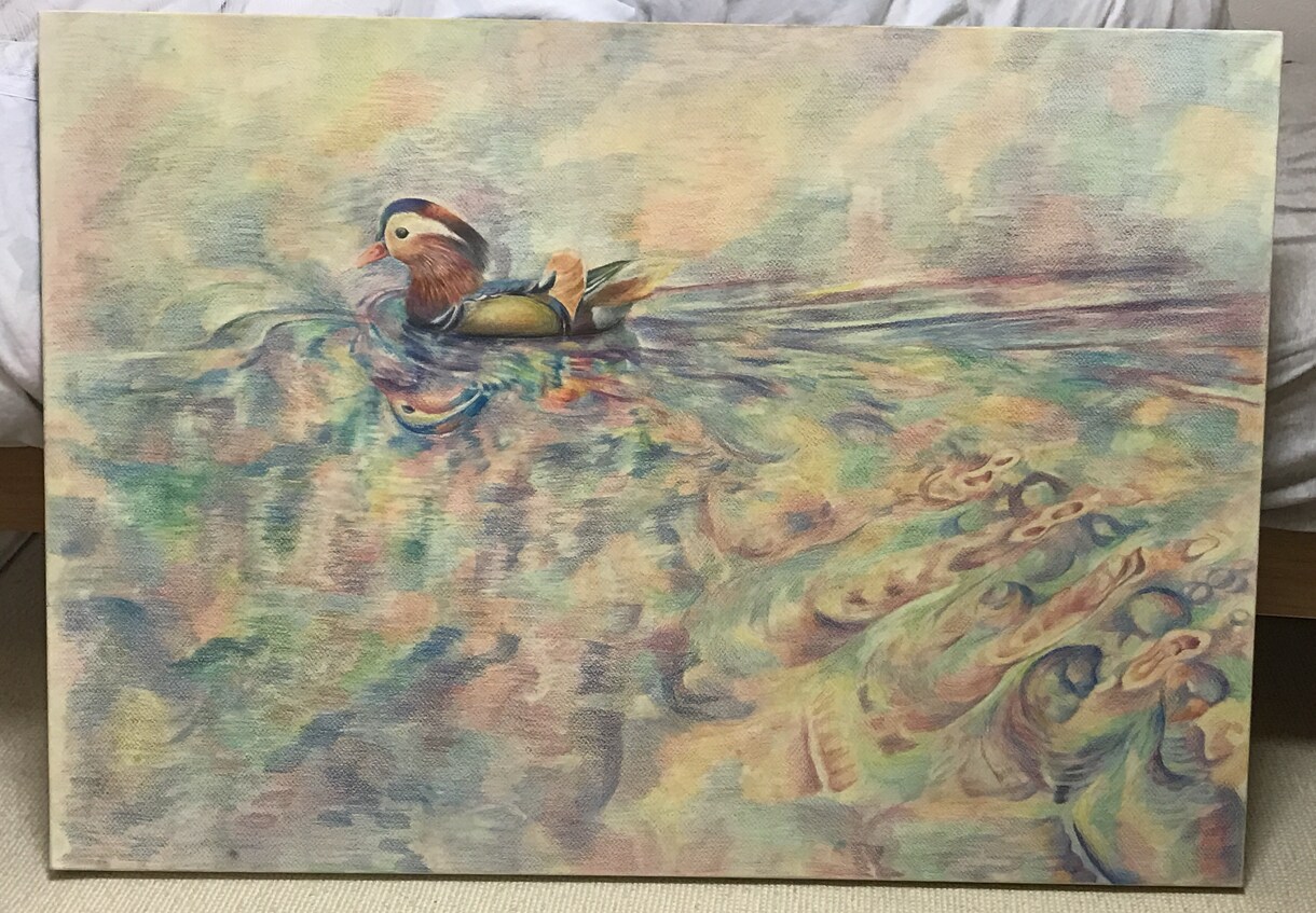 色鉛筆で綺麗な絵を描きます 水を色鮮やかに描けます✨ご家族への贈り物にもどうぞ！ イメージ7