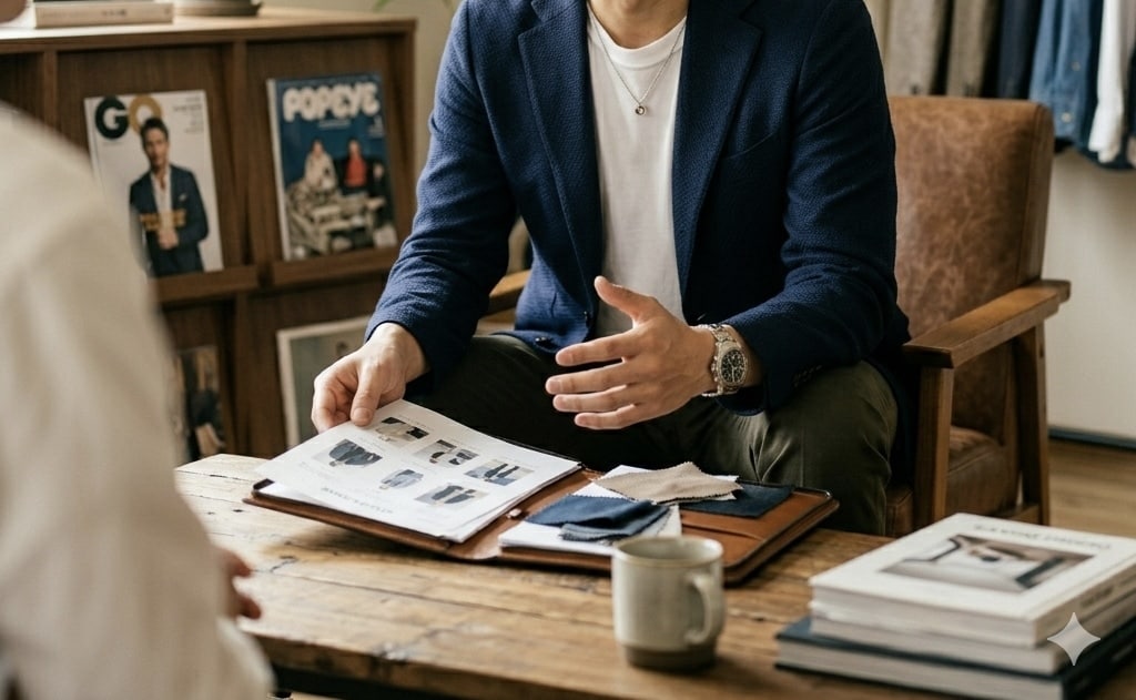 服装に自信がない方へ-プロがコーデを徹底改善します “なんとなくダサい”を言語化し、なりたいスタイルに改善 イメージ1