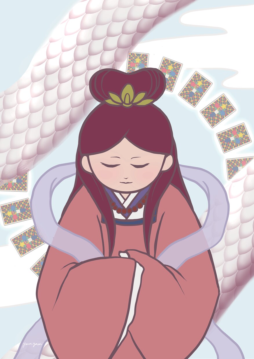 あなたに寄り添う癒しの神様アートをお描きします 見守ってくださる神様や龍神様のイラストで心豊かに♡ イメージ6