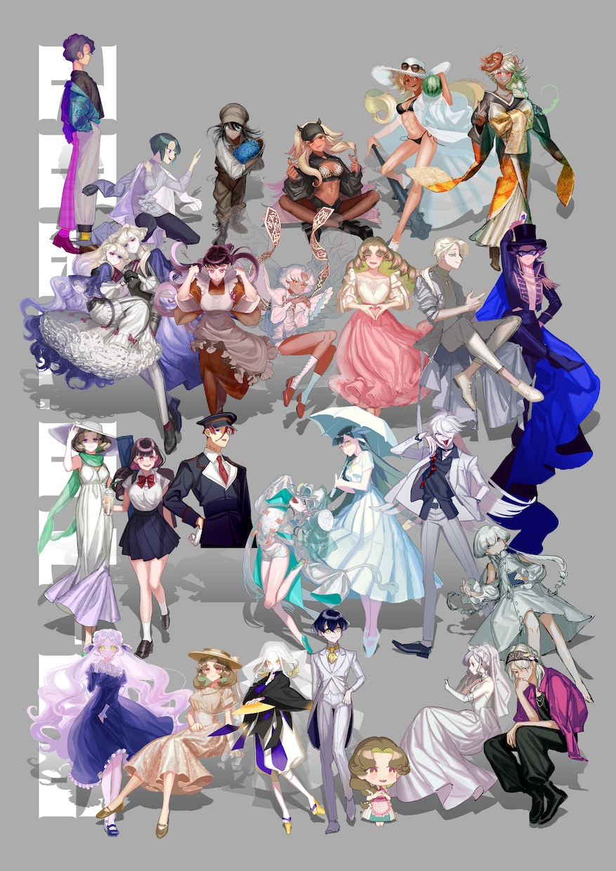 ご希望のイラスト描きます 動画サムネ用イラスト、TRPG用立ち絵など制作します イメージ3