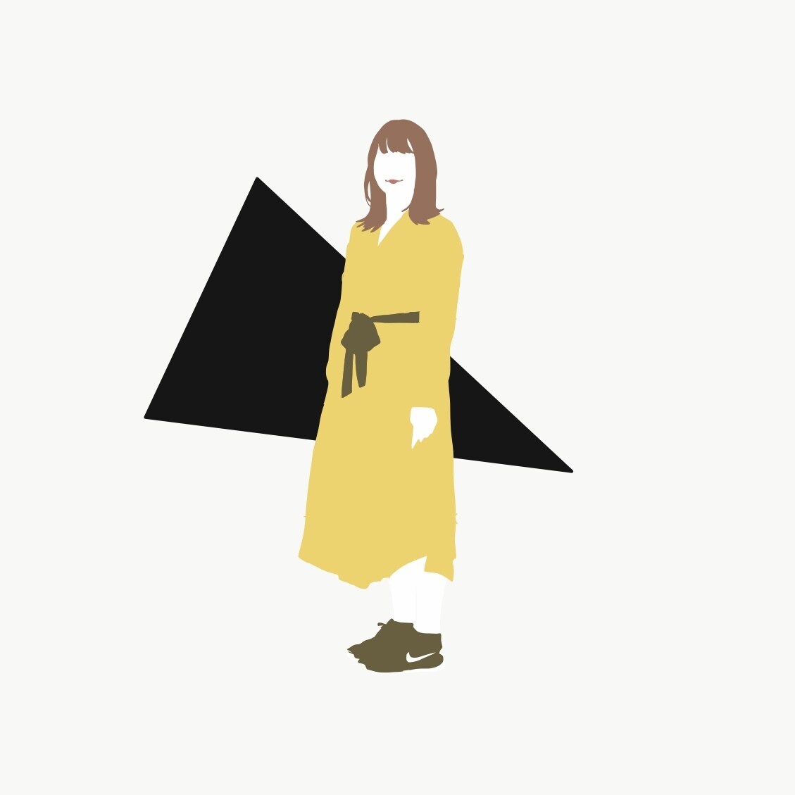 写真からグラフィカルな似姿絵描きます SNSのアイコン・友達へのプレゼントに！ イメージ2