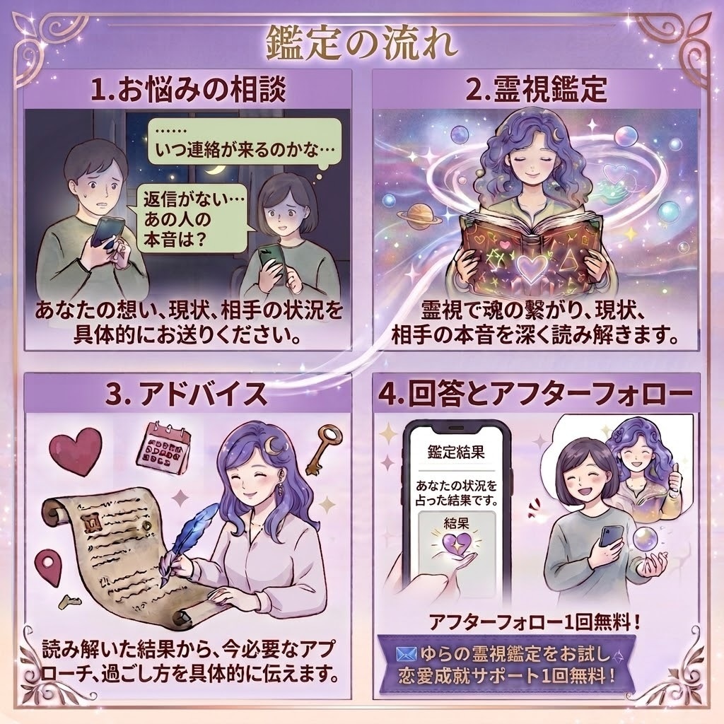 お相手の今の本音をワンポイント霊視してお伝えします 9/30までお試し価格⭐️今の彼のリアルな本音をサクッと鑑定 イメージ2