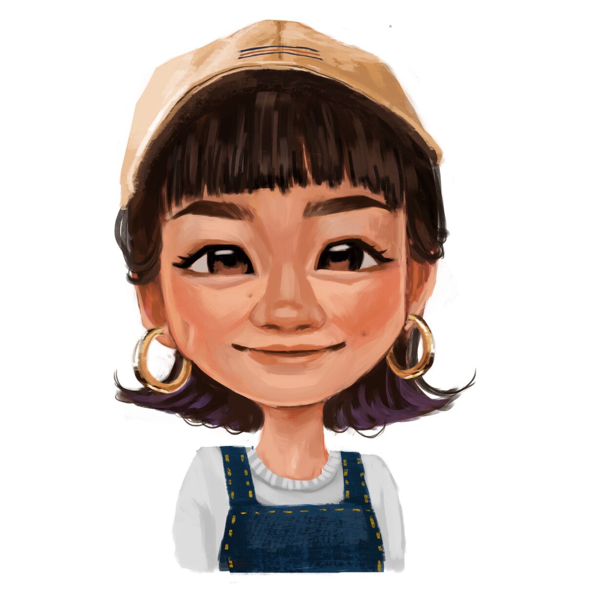 SNSアイコンやプレゼントに似顔絵描きます 素敵な所をより魅力的にコンプレックスを個性として描きます。 イメージ3
