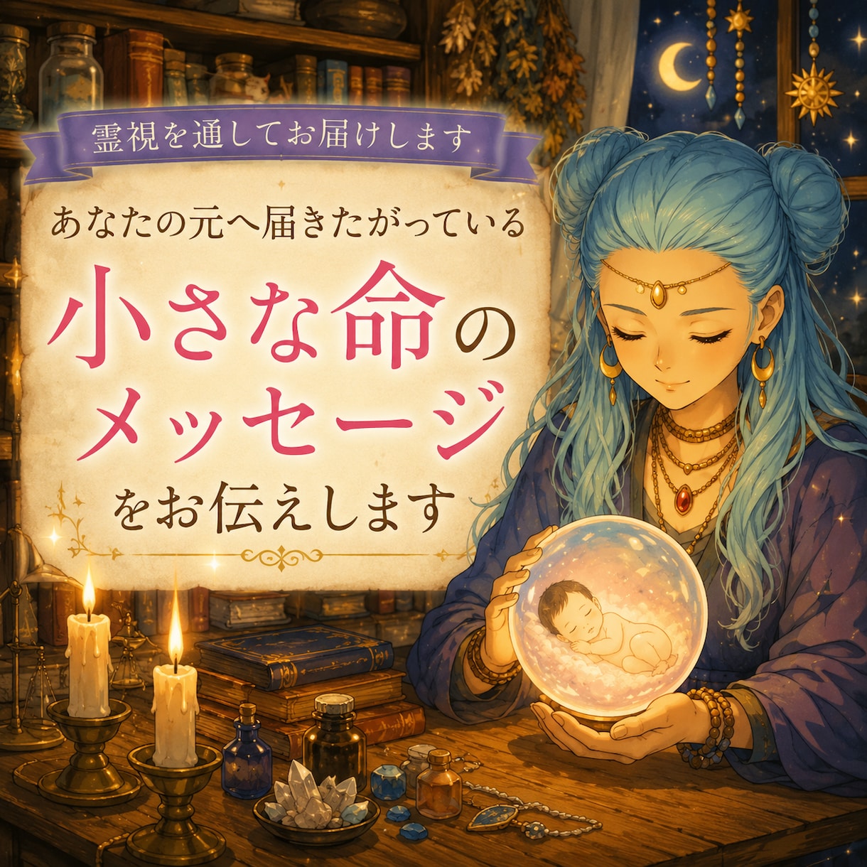 赤ちゃん鑑定 / 子宝の縁を霊視します あなたの元へ届きたい小さな命のメッセージを視ます イメージ1