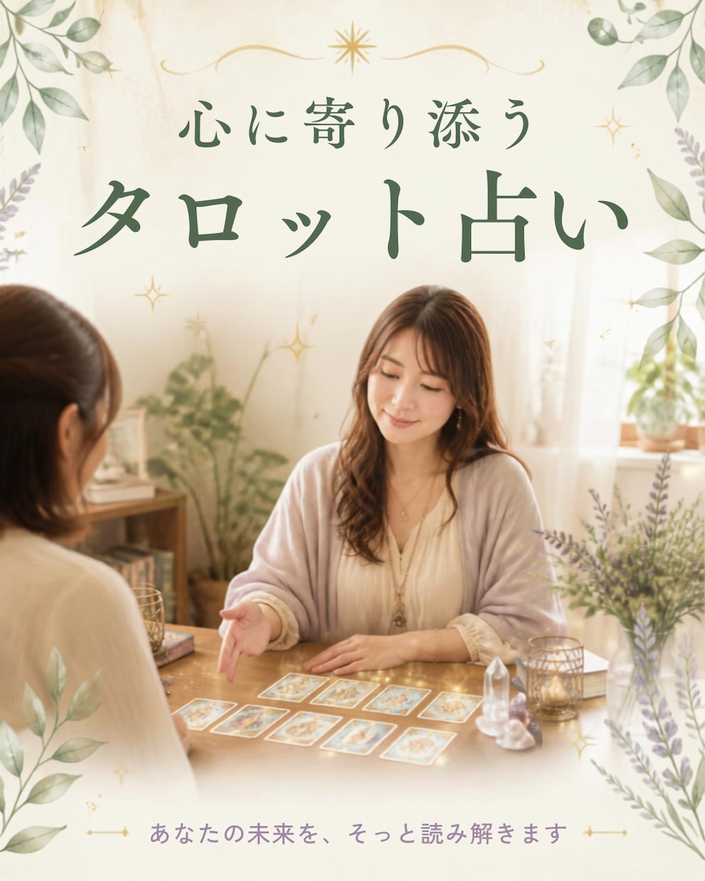心が軽くなる⭐︎あの人の気持ちを丁寧に読み解きます 【復縁・複雑愛】可能性を探りあなたの苦しい想いに光を届けます イメージ2