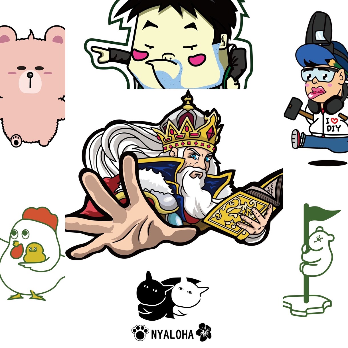 キャラクターロゴを制作いたします キャラクターロゴで差をつけよう!普通のロゴじゃ目に止まらない イメージ2