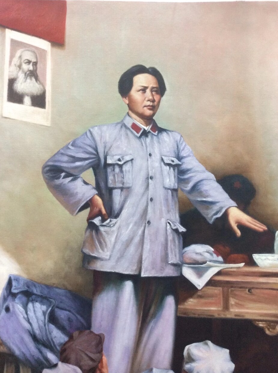 中国深圳大芬絵画村の画家に肖像画描いてもらいます 〜「世界で一番ゴッホを描いた男」たちが書くあなたの肖像画〜 イメージ4