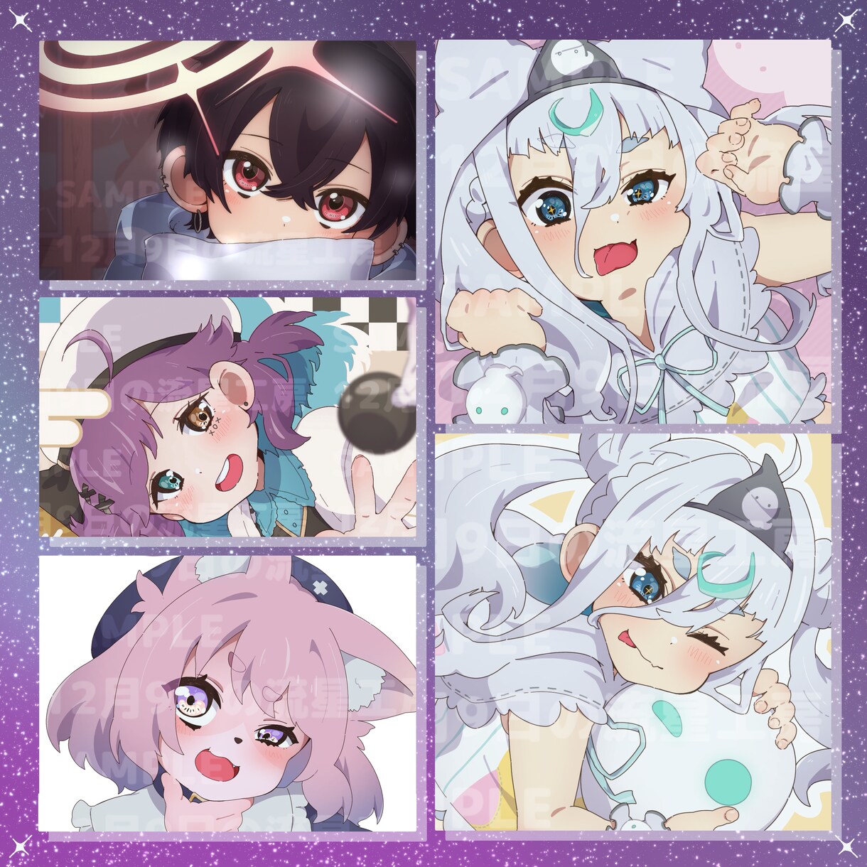 ポップでかわいいキャラクターイラストを作成します ✨️SNSアイコンや立ち絵などあらゆる用途に合わせて描きます イメージ7