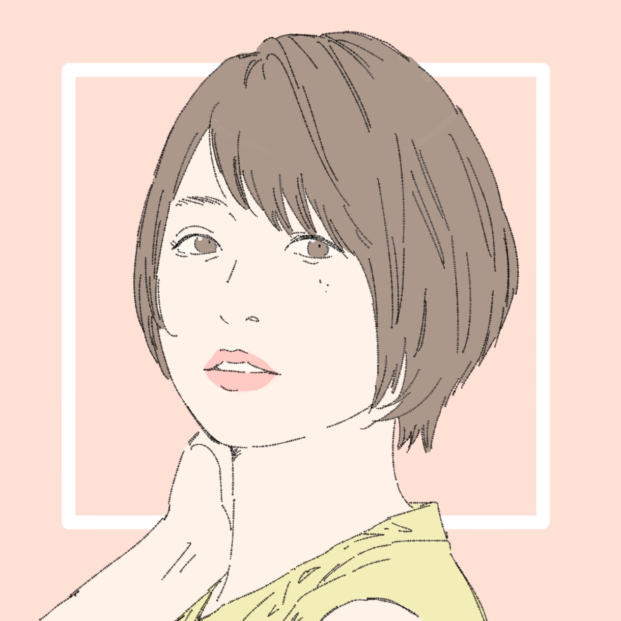 翌日納品可！リアルっぽい似顔絵をお描きします 写真をトレースしてリアルっぽい似顔絵を描きます。 イメージ2