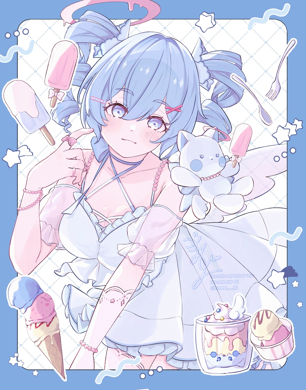 商用利用◎ 動画 SNS 個人用 イラスト描きます きゅんとかわいい 透明感のあるイラストをお届けします イメージ1