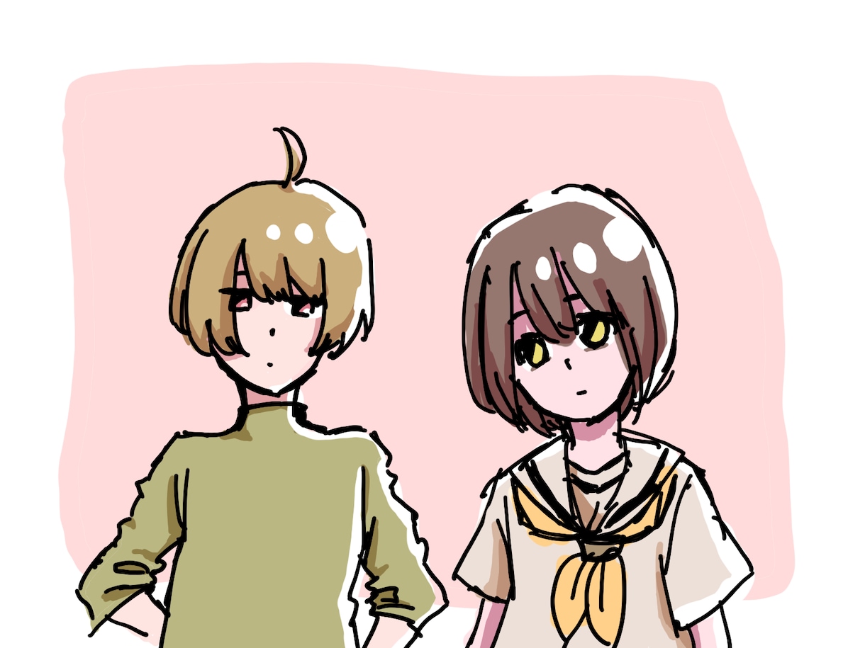 絵を描きながら雑談します 私の画面を共有して、イラストが描かれてるとこを見てみませんか イメージ4