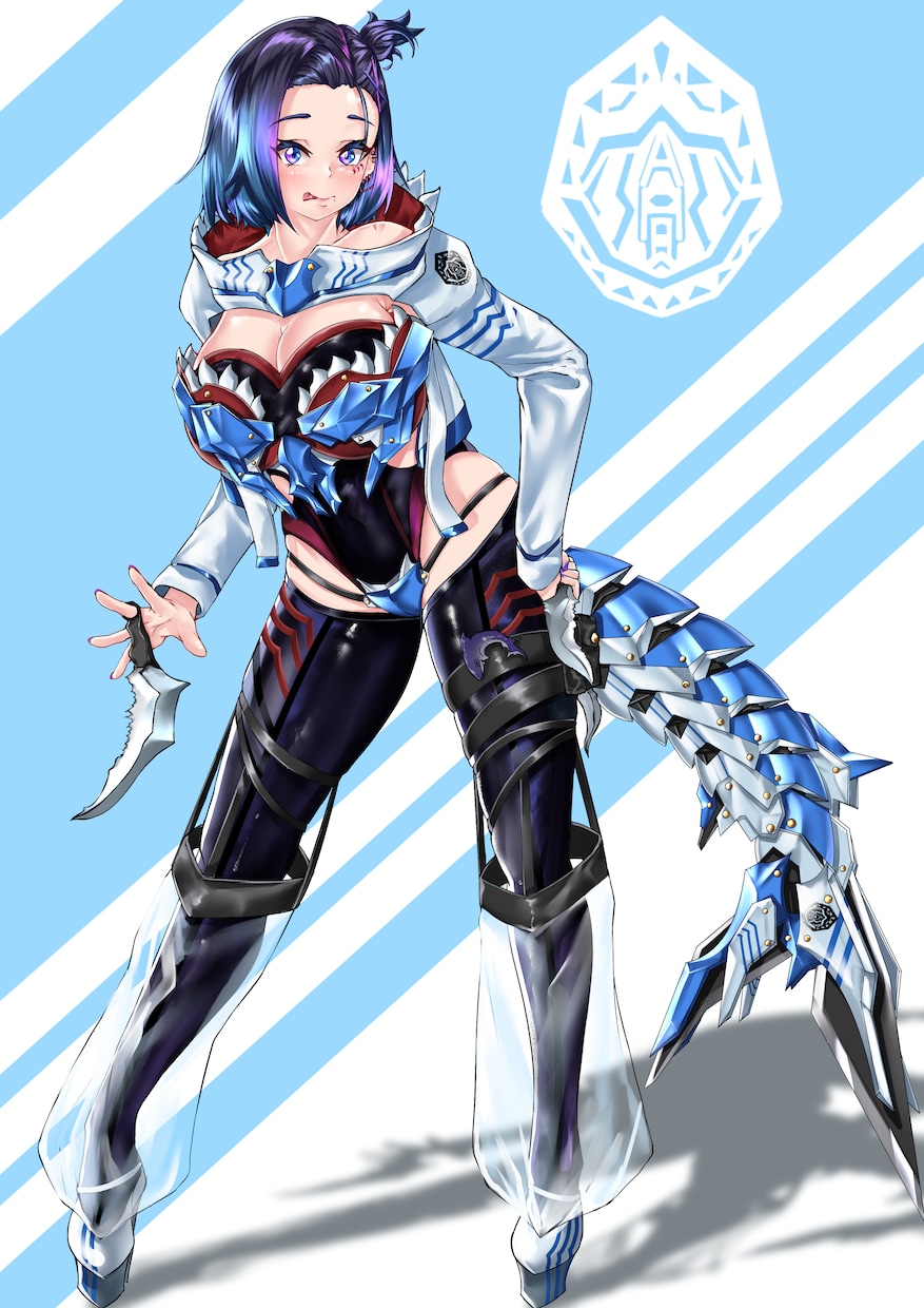 一枚絵やキャラデザお受けします あなたの考える可愛い女性やカッコいい女性を形にします イメージ2