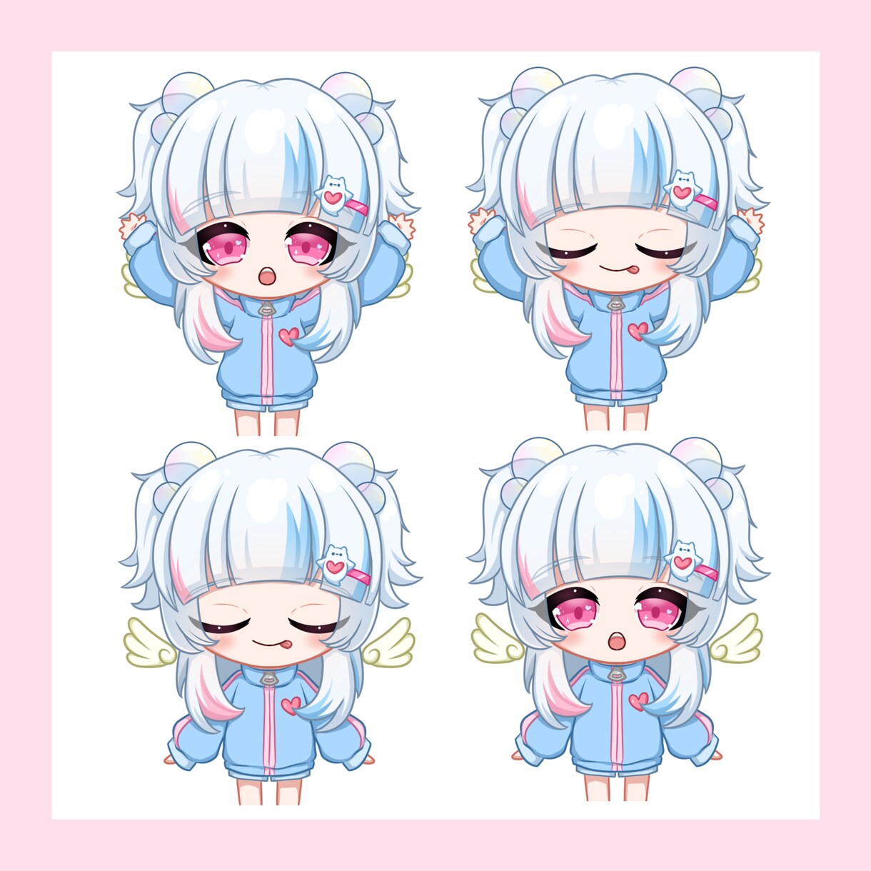 相談OK！かわいいデフォルメイラスト描きます 商用利用相談もOK！グッズやアイコンなどにいかがですか？ イメージ4