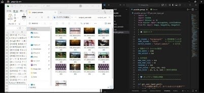 SNSサムネを「3秒」で何枚でも一括生成します SNSサムネを"100枚以上"全自動で画像化するツールを提供 イメージ4