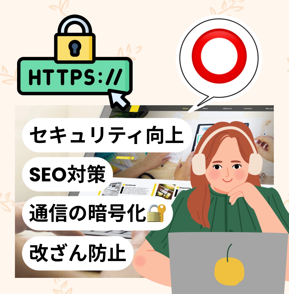 SSL証明書の設定代行！サイトをHTTPS化します 業界歴8年のインフラエンジニアが丁寧に対応！ イメージ3
