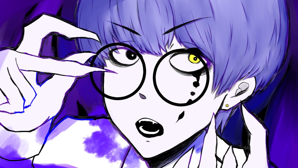 歌ってみた動画、ボーカロイド楽曲のイラスト描きます 最短2日納品！Vtuberさんや、歌い手さんにおすすめです！ イメージ9