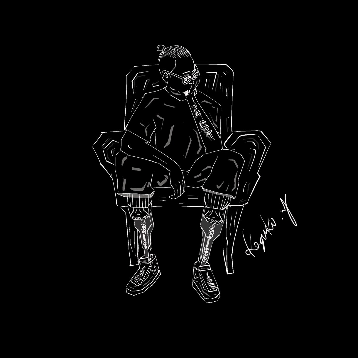 風景画から人物の絵を描きます 自由に描くことが好き。趣味程度の絵描き屋さん。 イメージ3
