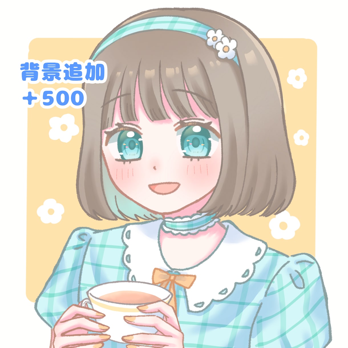 優しいSNSアイコン作成致します ほんわか優しい雰囲気のイラストをお描きします。 イメージ2