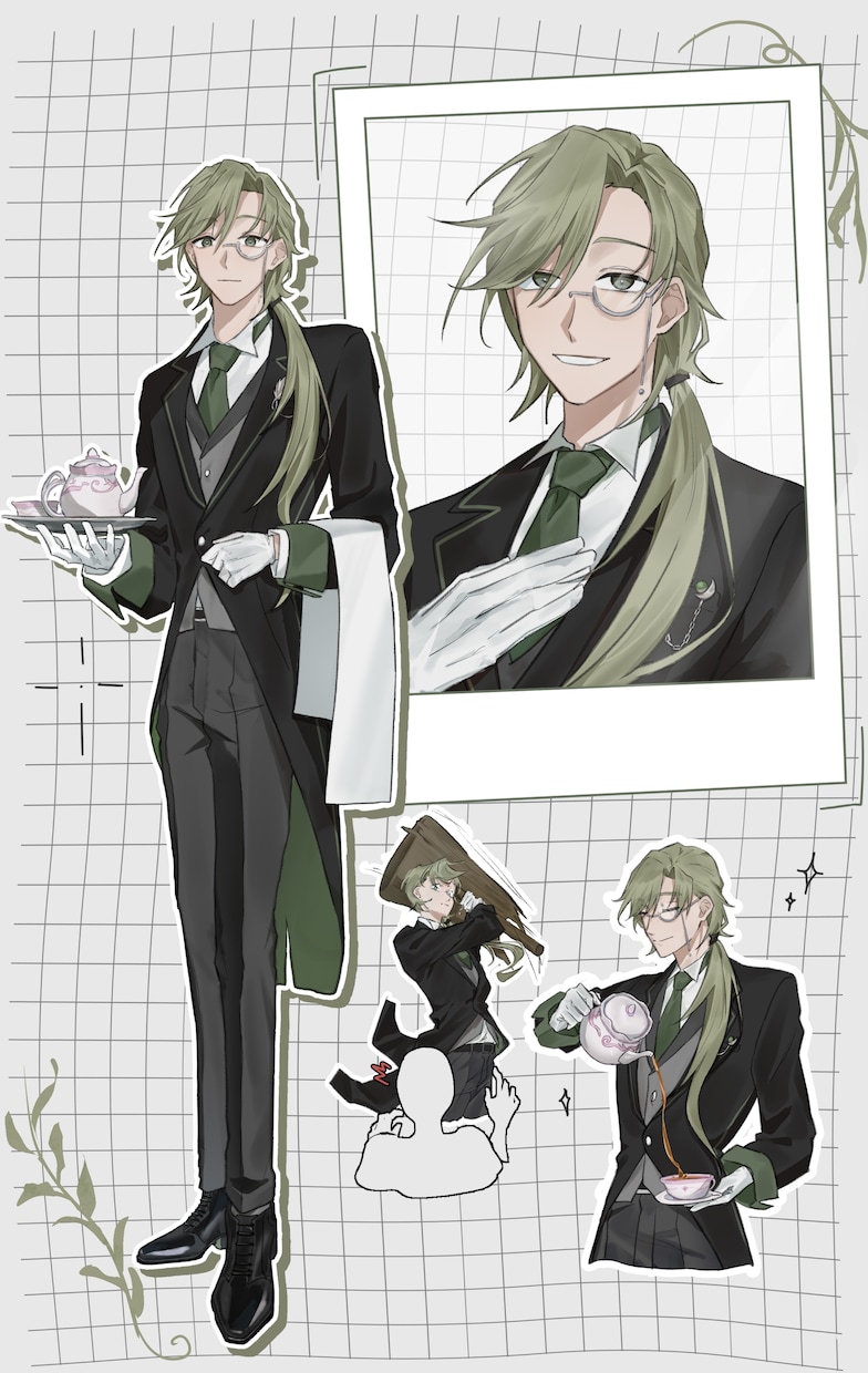 繊細で色気のある美形キャラを制作します アイコン・立ち絵・一枚絵まで対応 イメージ2