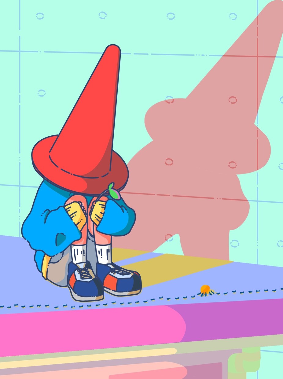ポップでカラフルなイラスト描きます 周りと差をつけたい人必見！目を引く個性的な絵柄です！ イメージ5