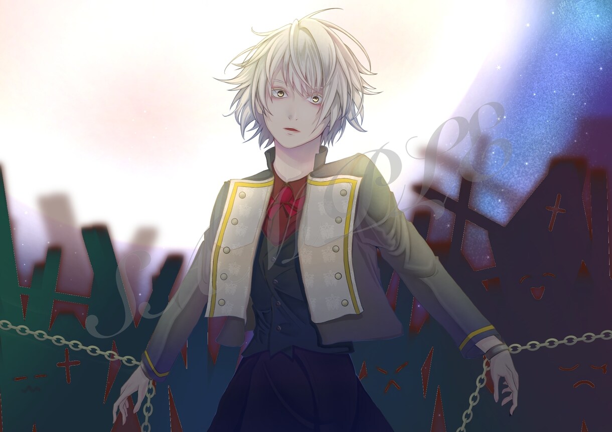 配信、PV・MVなどで使用できるイラストを描きます 繊細で独特な世界観のあるイラストであなたの活動を支えます！ イメージ3