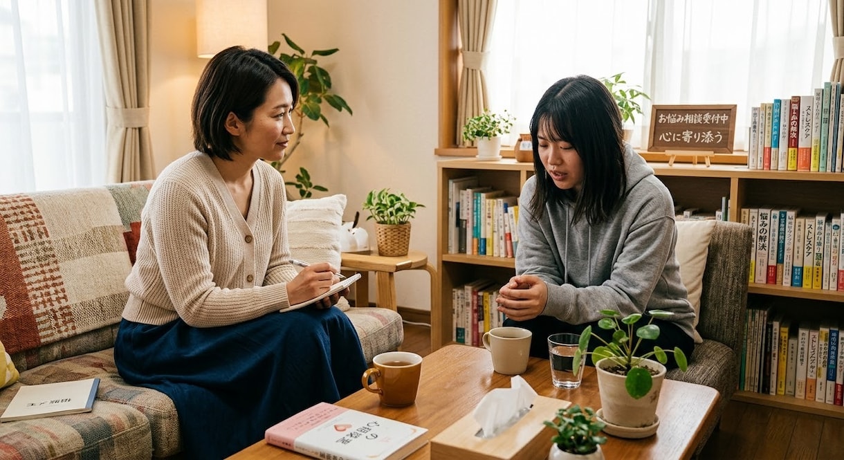 話すだけで心が軽くなる/気軽な話し相手になります 波乱万丈を生き抜いた私が、あなたの心に寄り添います。 イメージ3