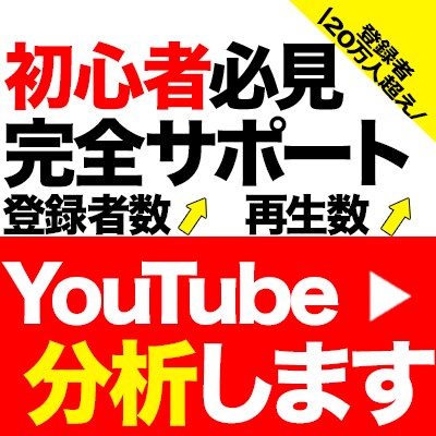 あなたのYouTubeチャンネルをコンサルします 登録者20万人の運営者がYouTubeの全てを直接アドバイス イメージ1