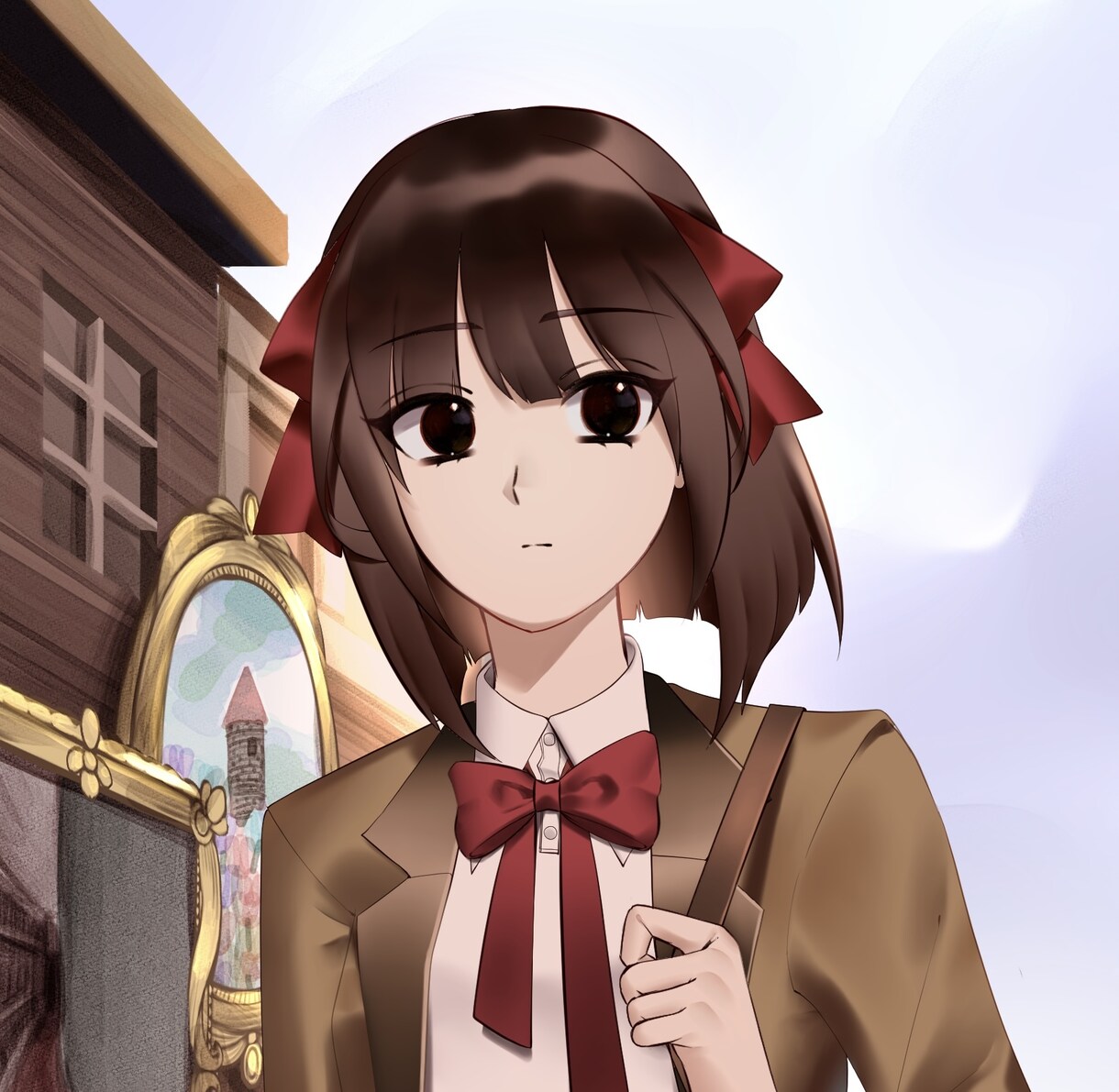 かわいいクラシックな女の子をお描きいたします SNS・商用利用◎1からキャラクターデザインも！ イメージ1